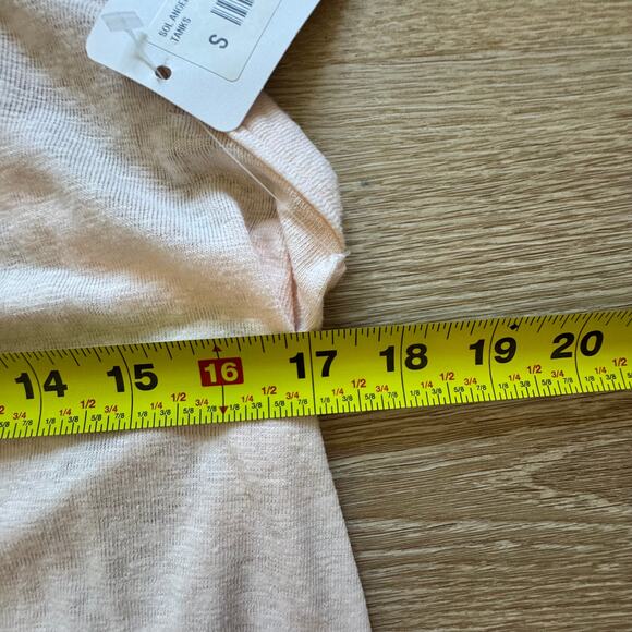 Z Supply Slub Light Pink Tank - Size S - Picture 3 of 5